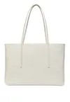 Calvin Klein EMBLEM AOP TOTE Beyaz Tote Çanta
