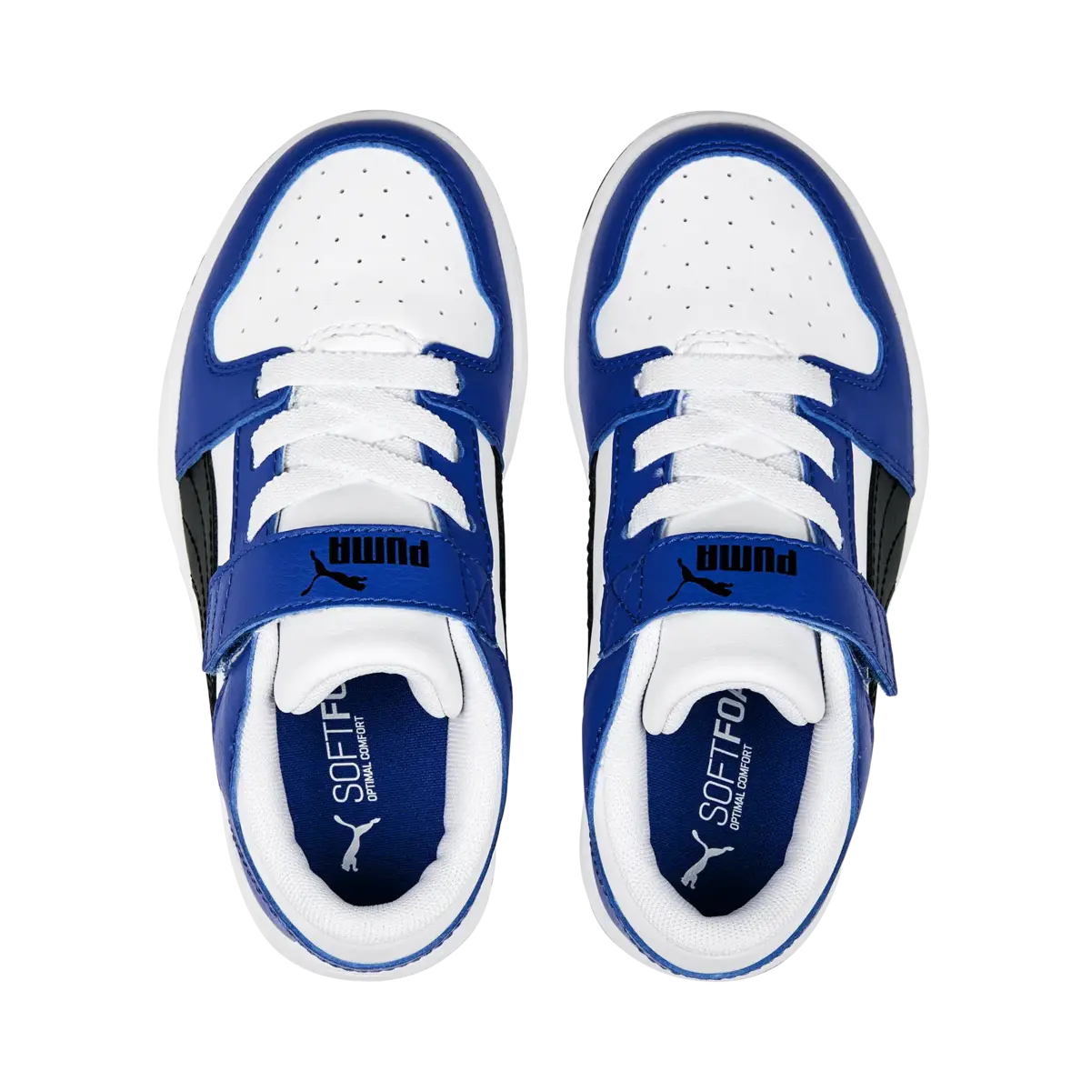 Puma Pm Rebound Layup Lo SL V PS Mavi Erkek Çocuk Spor Ayakkabı
