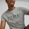 Puma Womens Graphic Tee Fit Siyah Kadın T-shirt