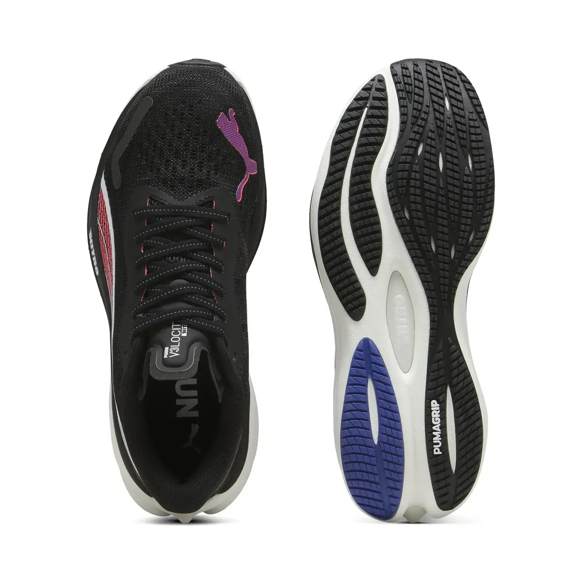 Puma Velocity NITRO  3 Wn Siyah Kadın Yürüyüş ve Koşu Ayakkabısı