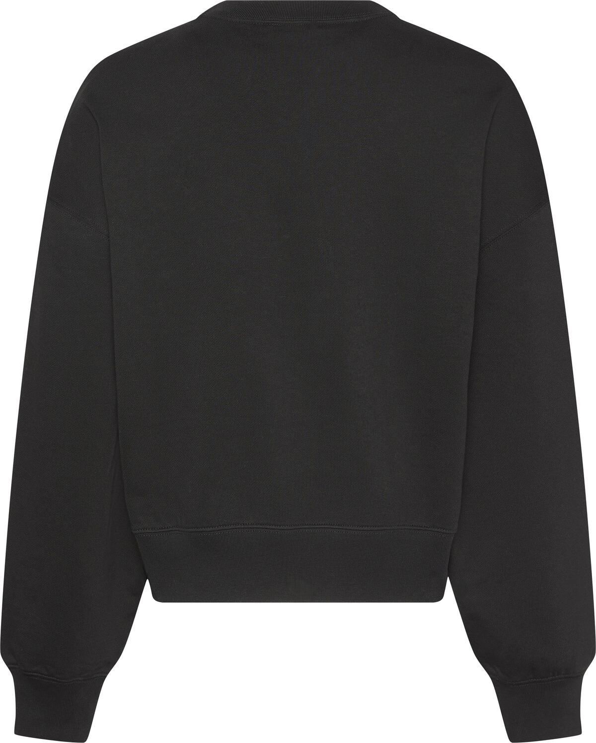 Calvin Klein A- LOGO EMB FRENCH TERRY CREWNEC Siyah Kadın Sweatshirt Calvin Klein A- LOGO EMB FRENCH TERRY CREWNEC Siyah Kadın Sweatshirt