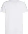 Tommy Hilfiger GLOBAL STRIPE TAPE T, YBR Beyaz Erkek T-Shirt & Polo