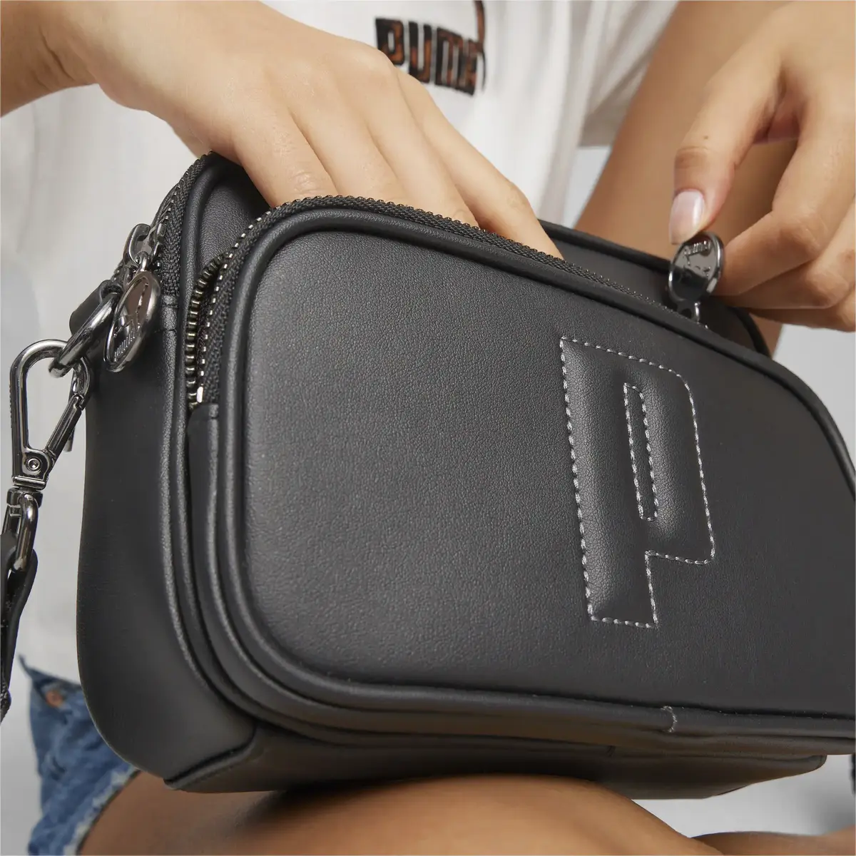 Puma Sense M Cross Body Bag Siyah Unisex Bel Çantası