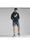 Puma Brand Love Hoodie Fl Siyah Erkek Sweatshirt