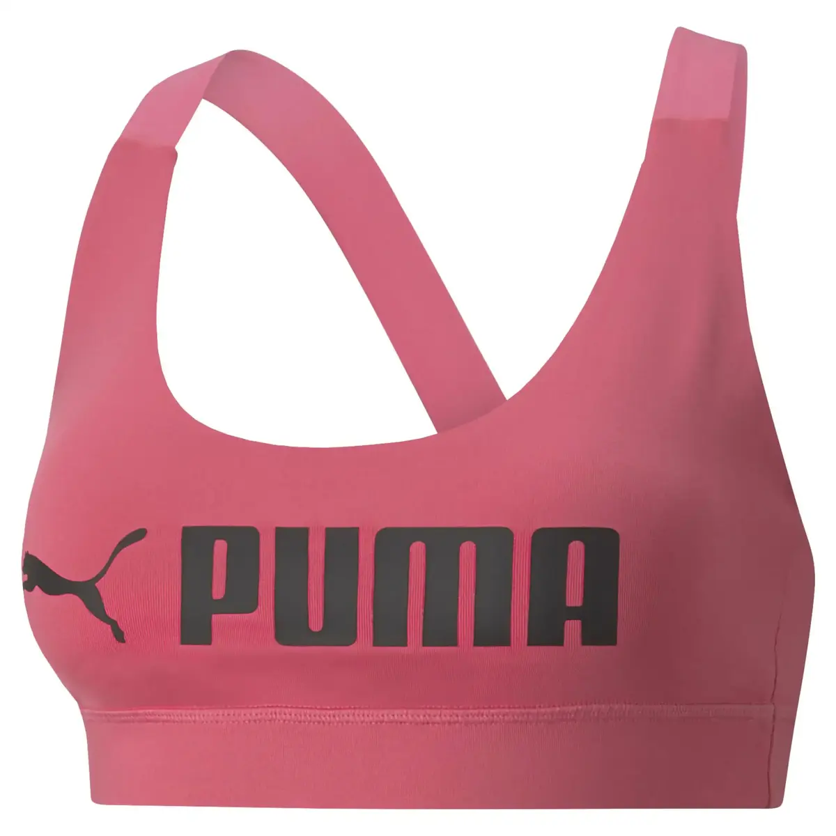 Puma Mid Impact Fit Bra Pembe Kadın Spor Sütyeni/Bra