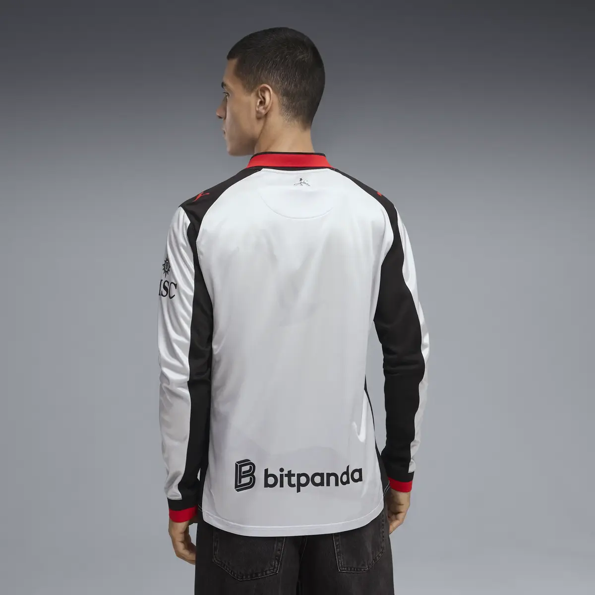 Puma ACM X Slam Jam Jersey LS Beyaz Erkek Forma