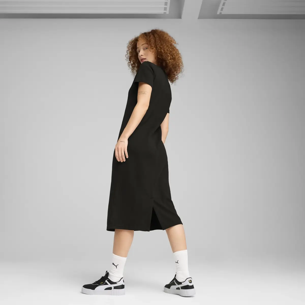 Puma HER Dress Siyah Kadın Elbise