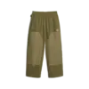 Puma DOWNTOWN Corduroy Pants Yeşil Kadın Eşofman Altı