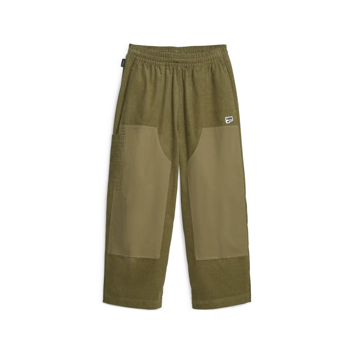 Puma DOWNTOWN Corduroy Pants Yeşil Kadın Eşofman Altı