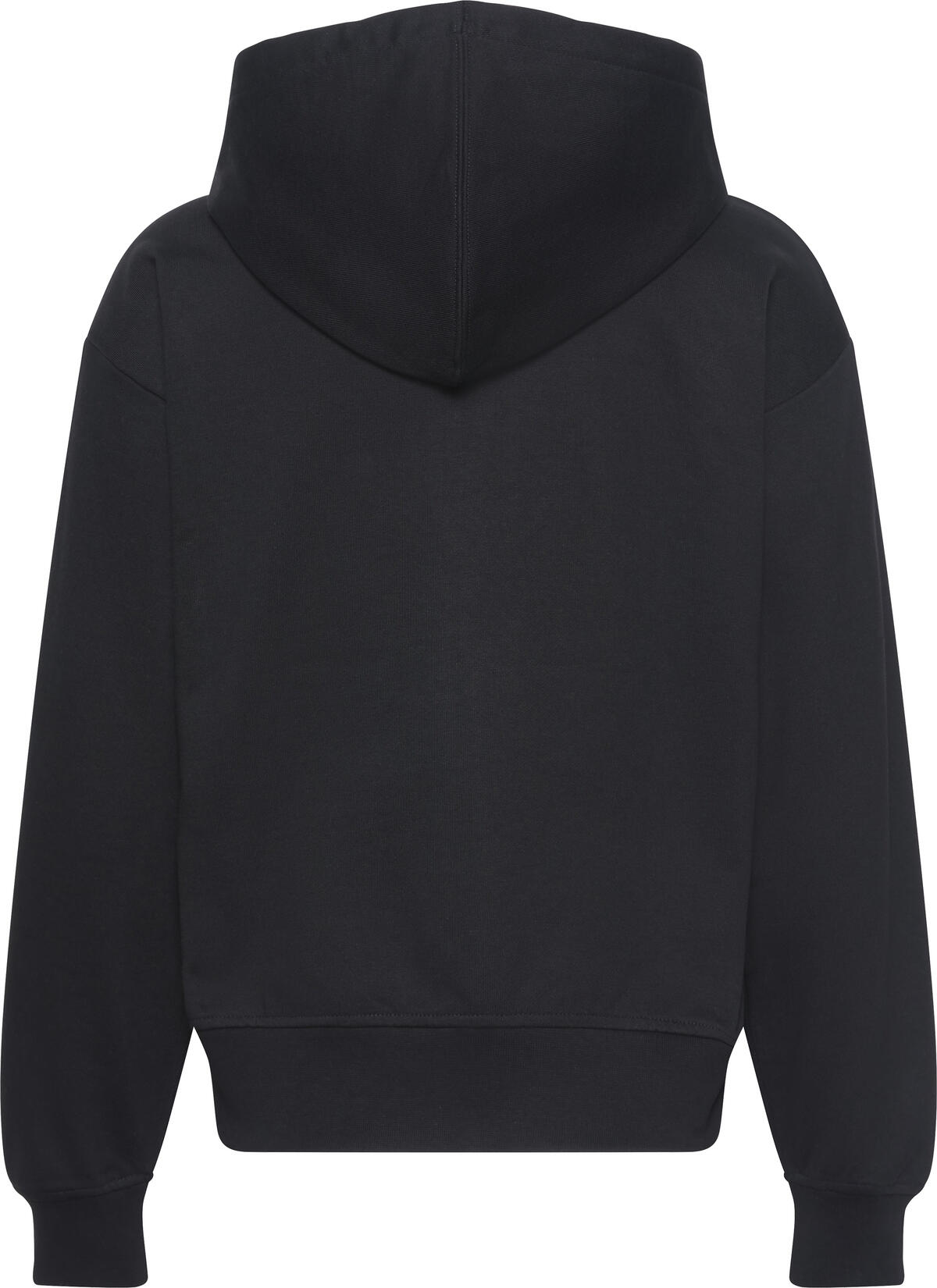 Calvin Klein MONOLOGO FRENCH TERRY FZ BF HOOD Siyah Kadın Sweatshirt