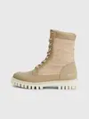 Tommy Hilfiger TH CASUAL LACE UP BO Kadın Bej Bot