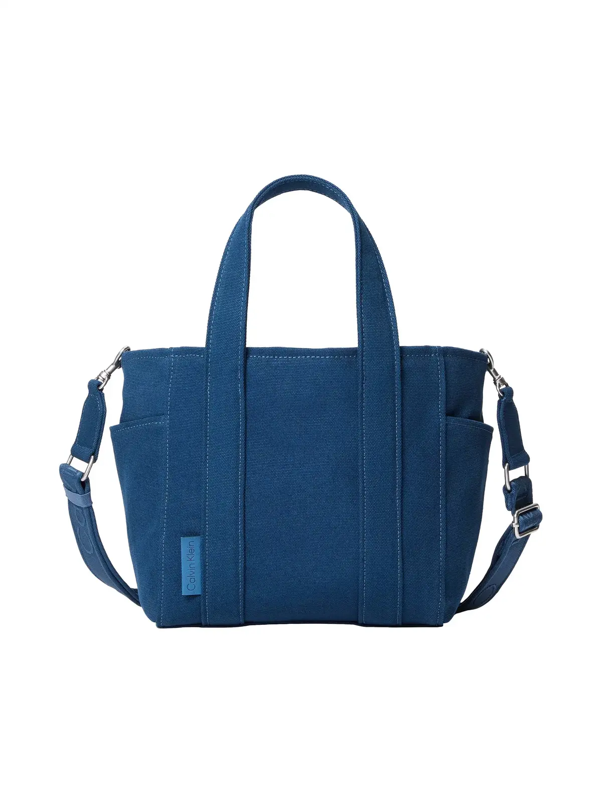 Calvin Klein WEBBING STRAP CANVAS Lacivert Tote Çanta