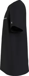 Calvin Klein CHEST LOGO TOP Erkek Siyah T-Shirt