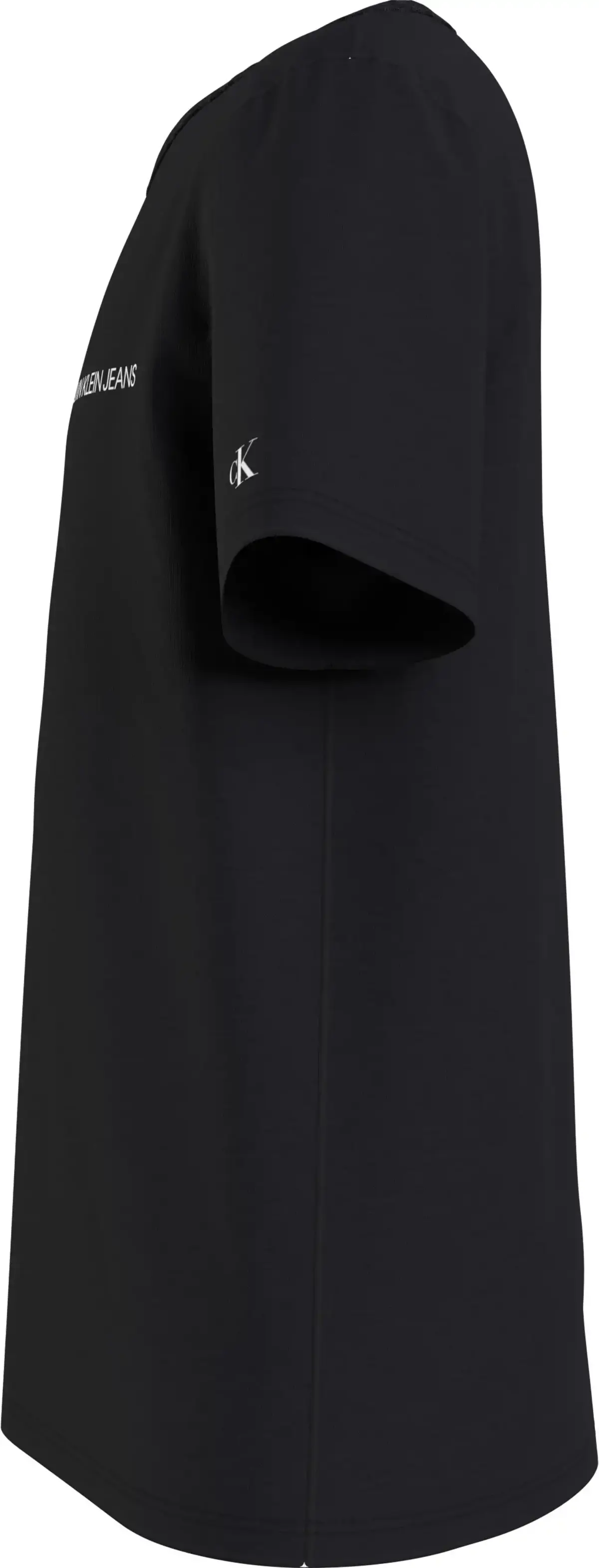 Calvin Klein CHEST LOGO TOP Erkek Siyah T-Shirt