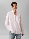 Calvin Klein COTTON POPLIN RELAXE, YAA, XXS Beyaz Kadın Gömlek