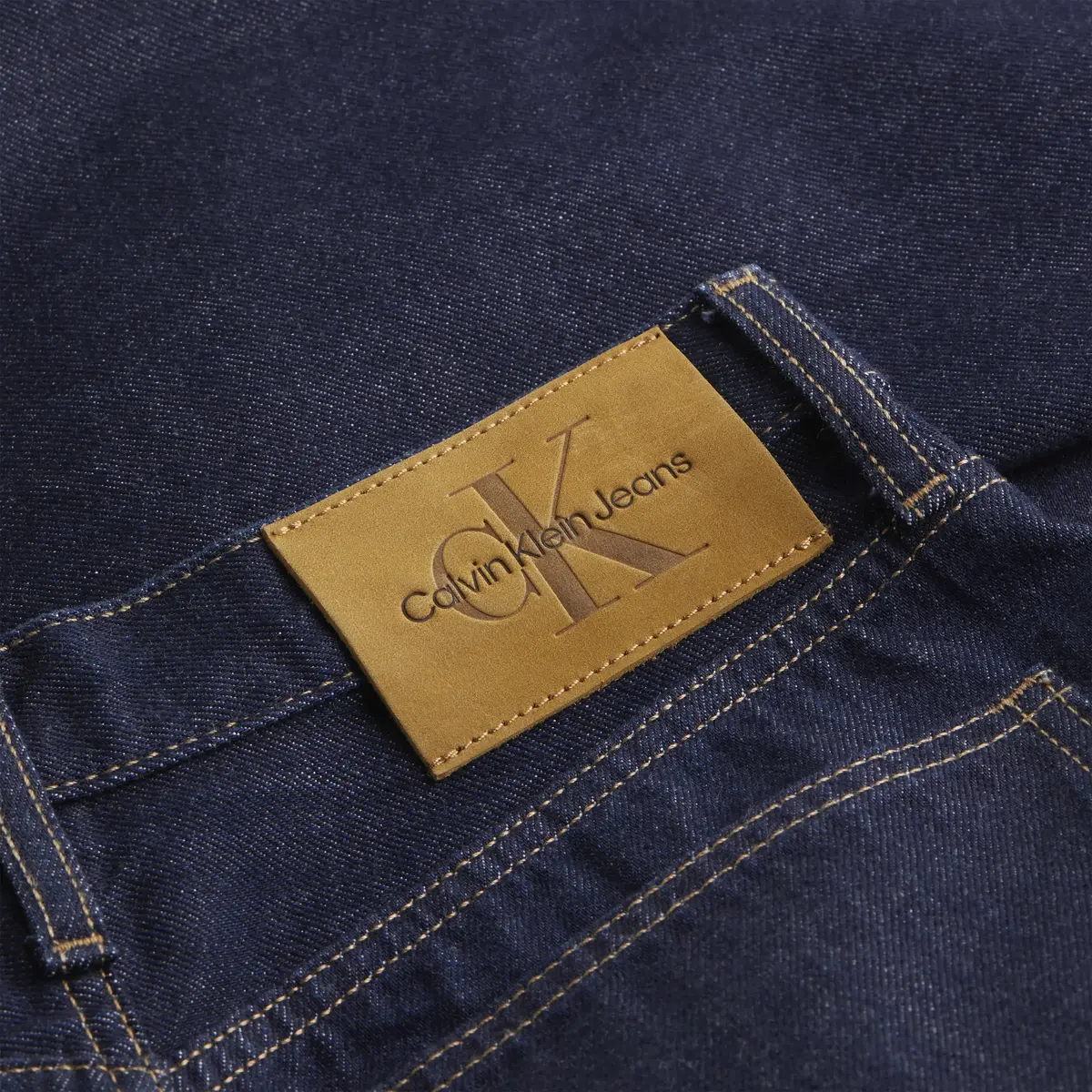 Calvin Klein AUTHENTIC SLIM STRAI Kadın Lacivert Kot Pantolon