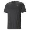 Puma FIT TAPED TEE Siyah Erkek/Unisex Koşu ve Performans T-Shirt