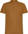 Calvin Klein LIQUID TOUCH SLIM P Erkek Kahverengi Polo T-Shirt