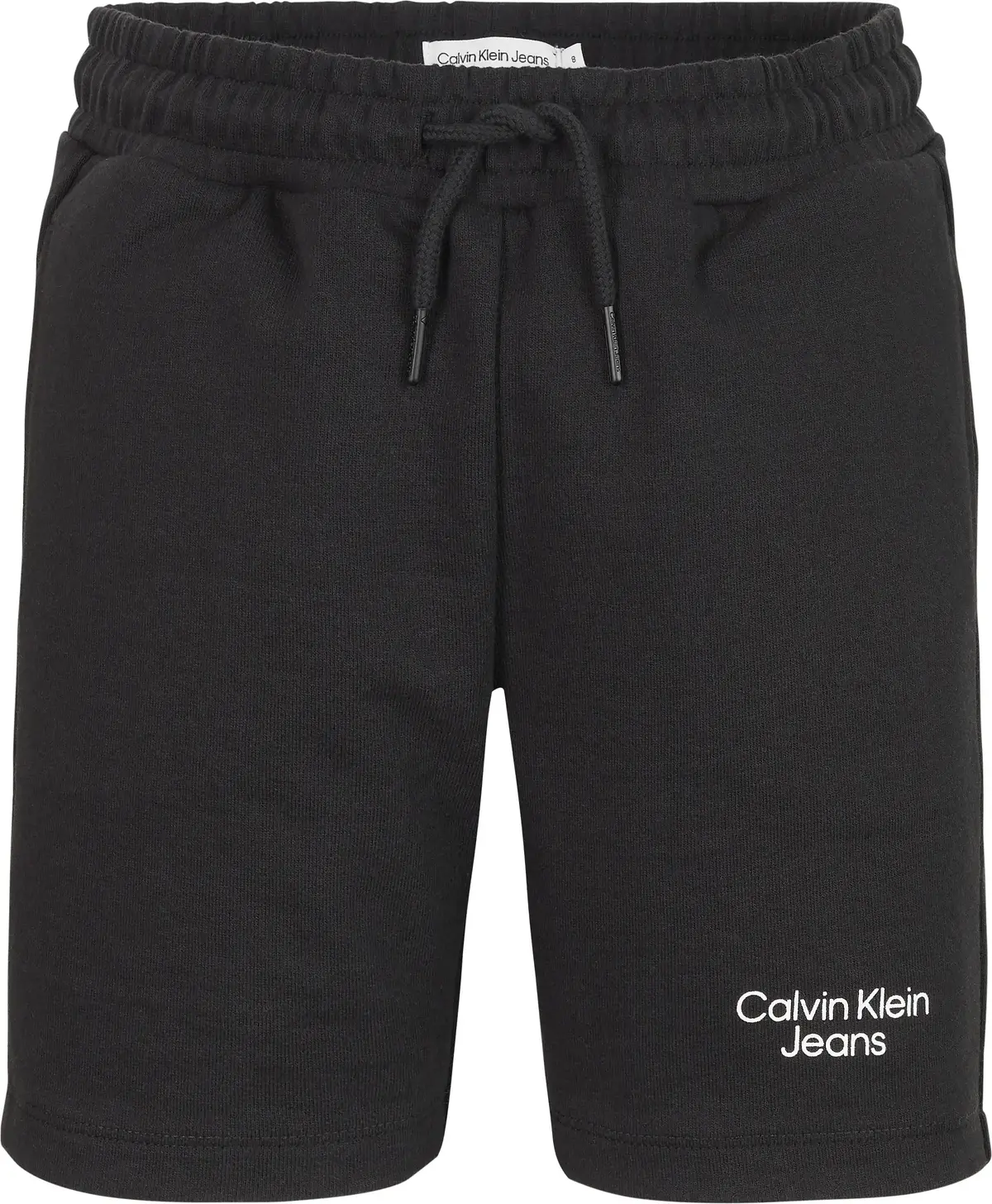 Calvin Klein STACKED LOGO RELAXED Erkek Siyah Şort