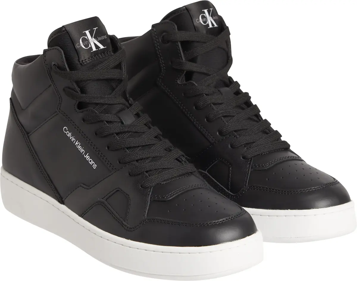Calvin Klein BASKET CUPS LACEUP H Erkek Siyah Günlük Spor Ayakkabı