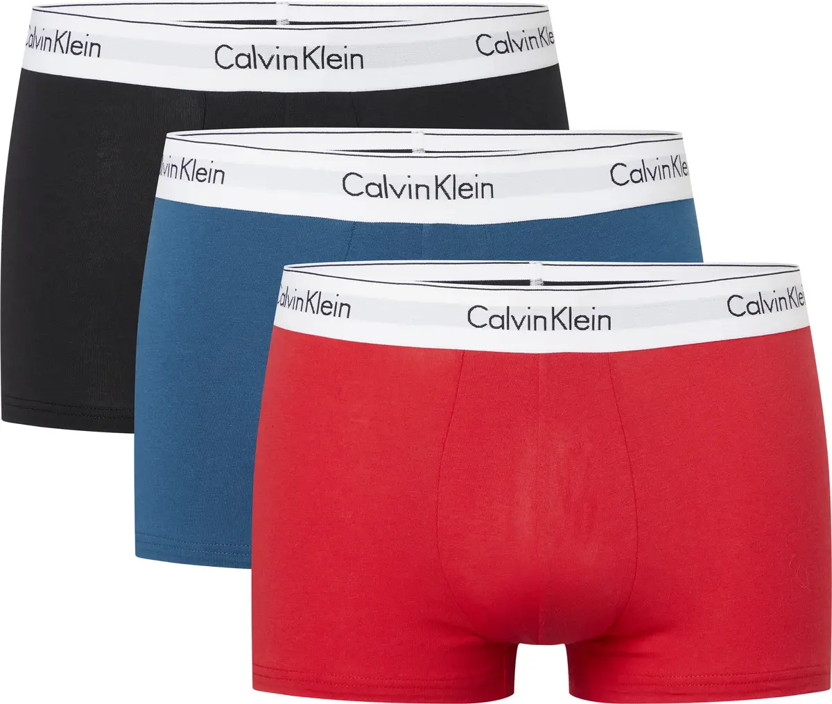 Calvin Klein TRUNK 3PK Erkek Renkli Boxer Set