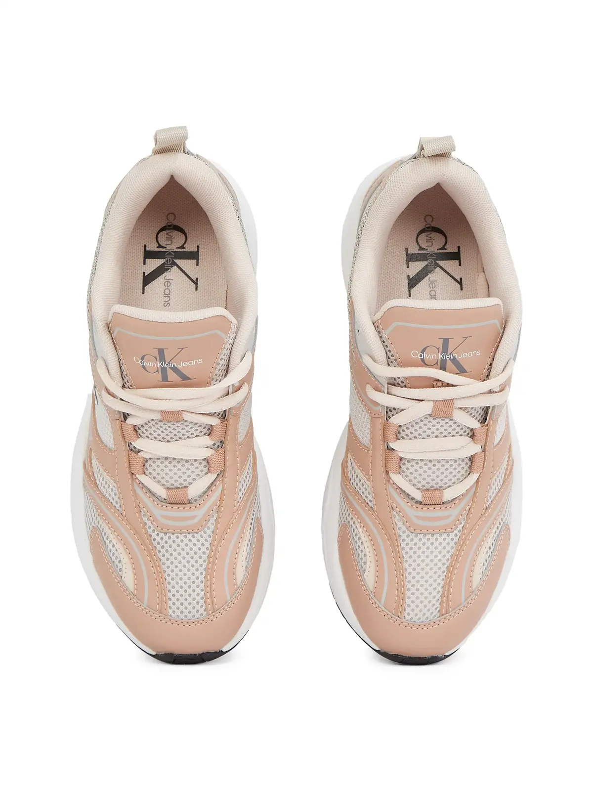 Calvin Klein RETRO TENNIS MESH ML, 0F9 Turuncu Kadın Spor Ayakkabı