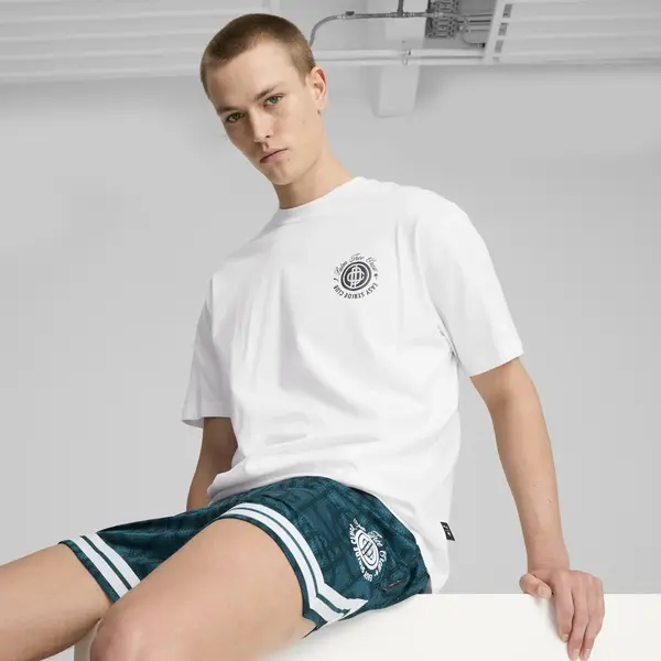 Puma X PTC Graphic Tee Beyaz Erkek T-Shirt