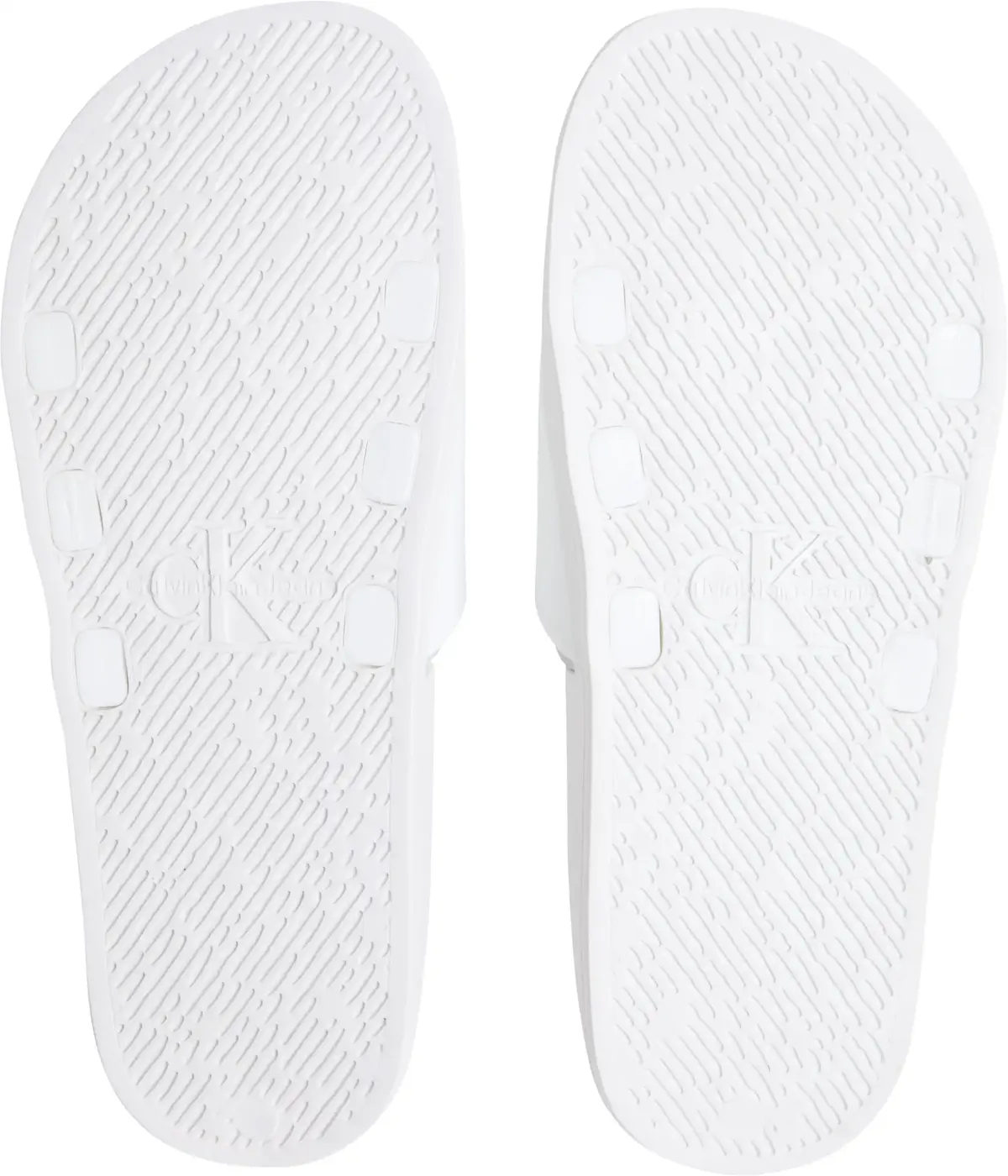 Calvin Klein SLIDE RUBBER NEOPREN, 01V Beyaz Erkek Terlik