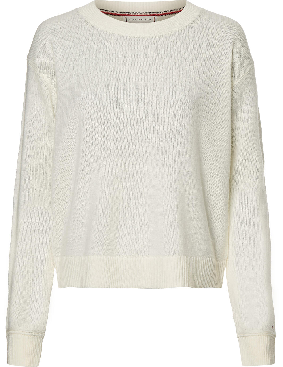 Tommy Hilfiger SOFTWOOL C-NK SWEATE Kadın Krem Kazak