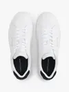 Tommy Hilfiger TH COURT LTH DETAIL, 0LD Beyaz Erkek Spor Ayakkabı & Sneaker