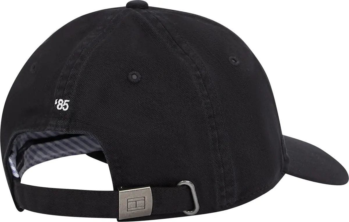 Tommy Hilfiger TH FLAG SOFT 6 PANEL, BDS Siyah Erkek Şapka