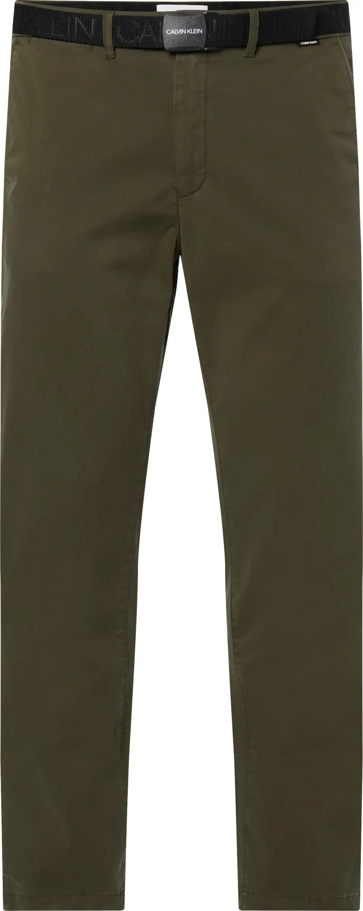 Calvin Klein SLIM FIT GARMENT DYE Erkek Kahverengi Chino