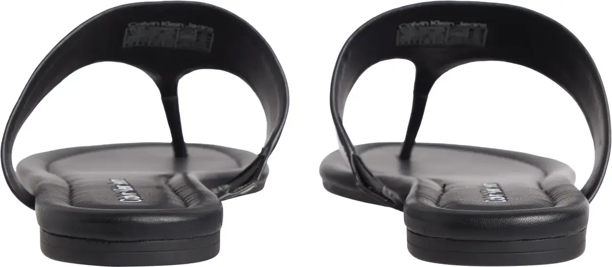 Calvin Klein FLAT SANDAL TOEPOST, 0GJ Siyah Kadın Terlik