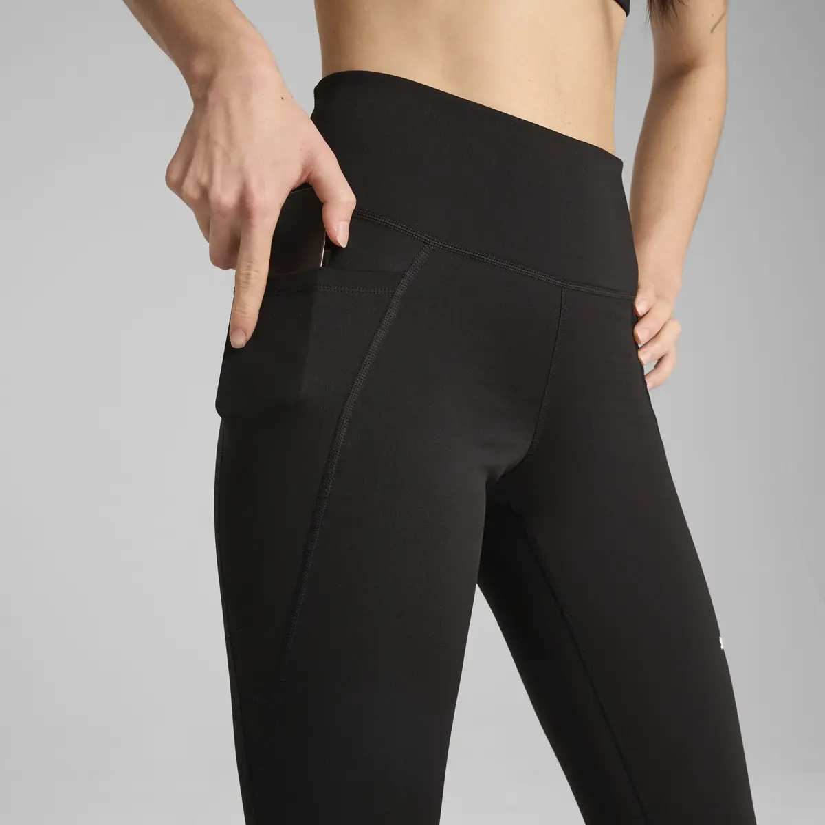 PUMA W TAD ESSENTIAL TIGHT HW 7/8 Siyah Kadın Tayt