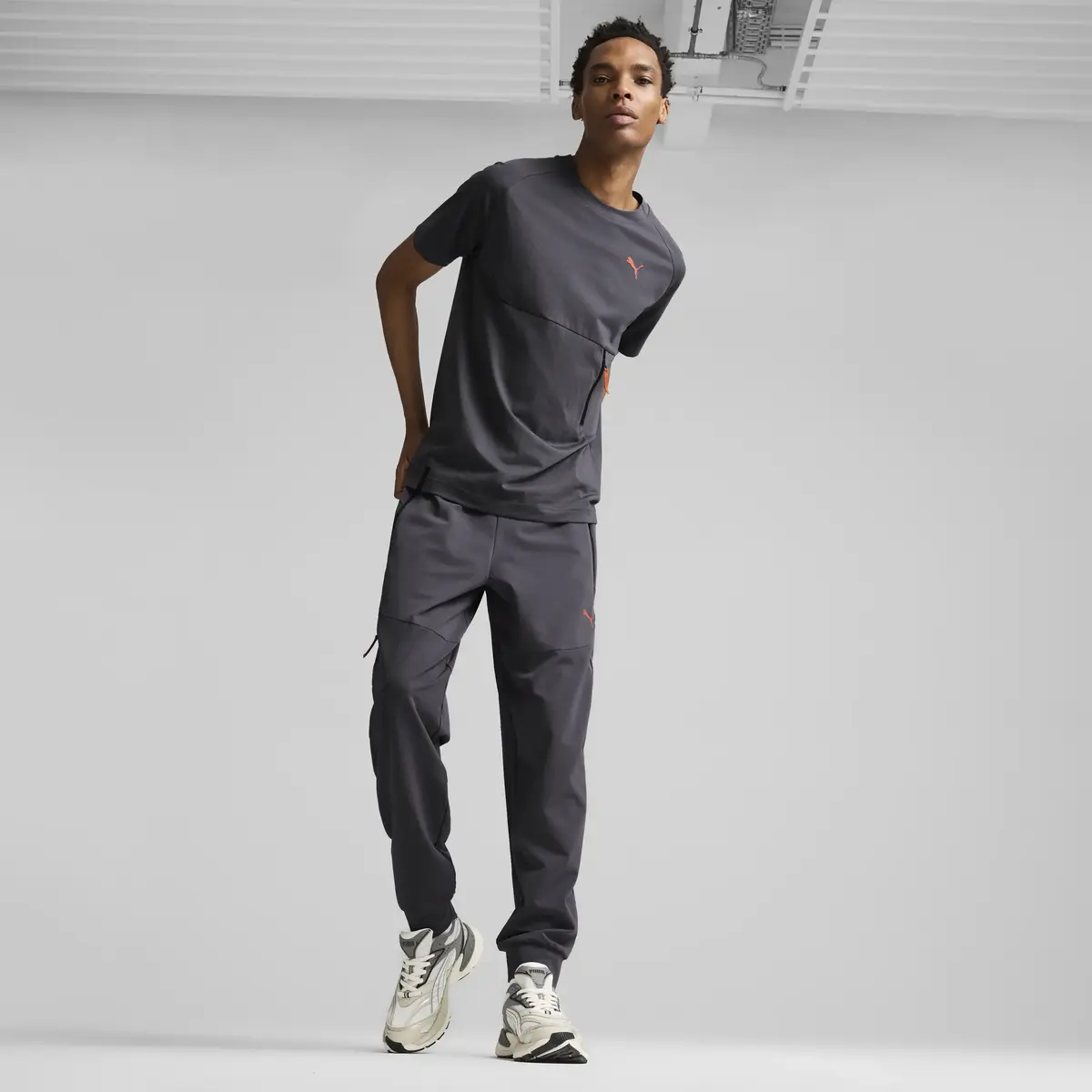 Puma PUMATECH Track Pants WV Gri Erkek Eşofman Altı