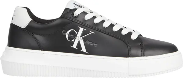 Calvin Klein CHUNKY CUPSOLE MONO LTH WN Siyah Kadın Günlük Spor Ayakkabı