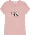 Calvin Klein GRADIENT MONOGRAM T- Kadın Pembe T-Shirt