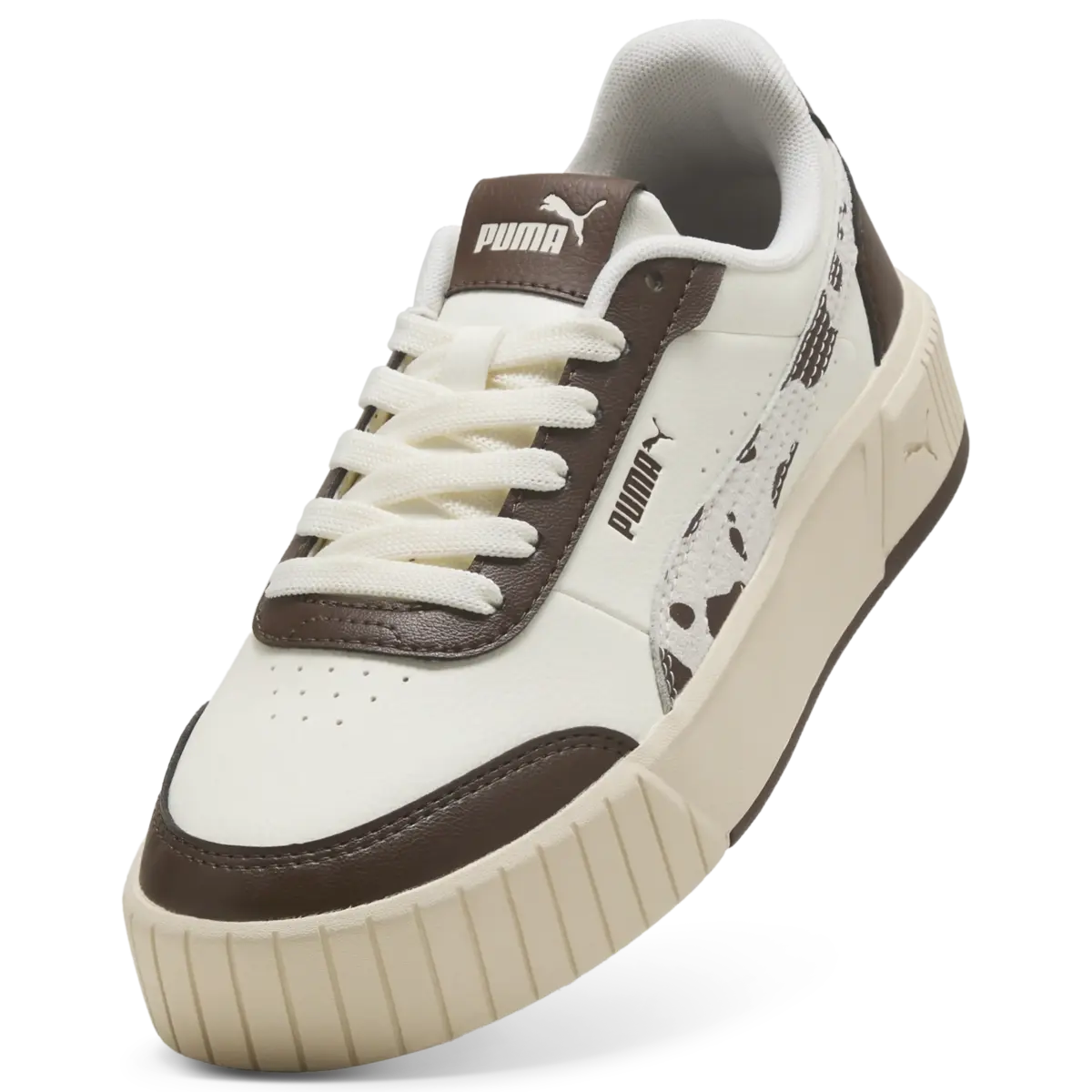 Puma Carina Mia WILD Kahverengi Kadın Spor Ayakkabı & Sneaker