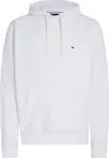 Tommy Hilfiger ESSENTIAL FLEECE HOO Erkek Beyaz Sweatshirt
