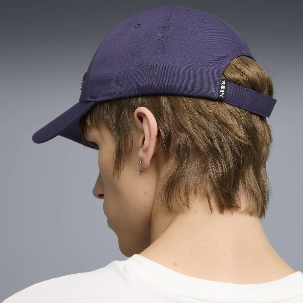 PUMA ESS METAL PUMA CAT BB Cap Deep Plum Mor Unisex Şapka