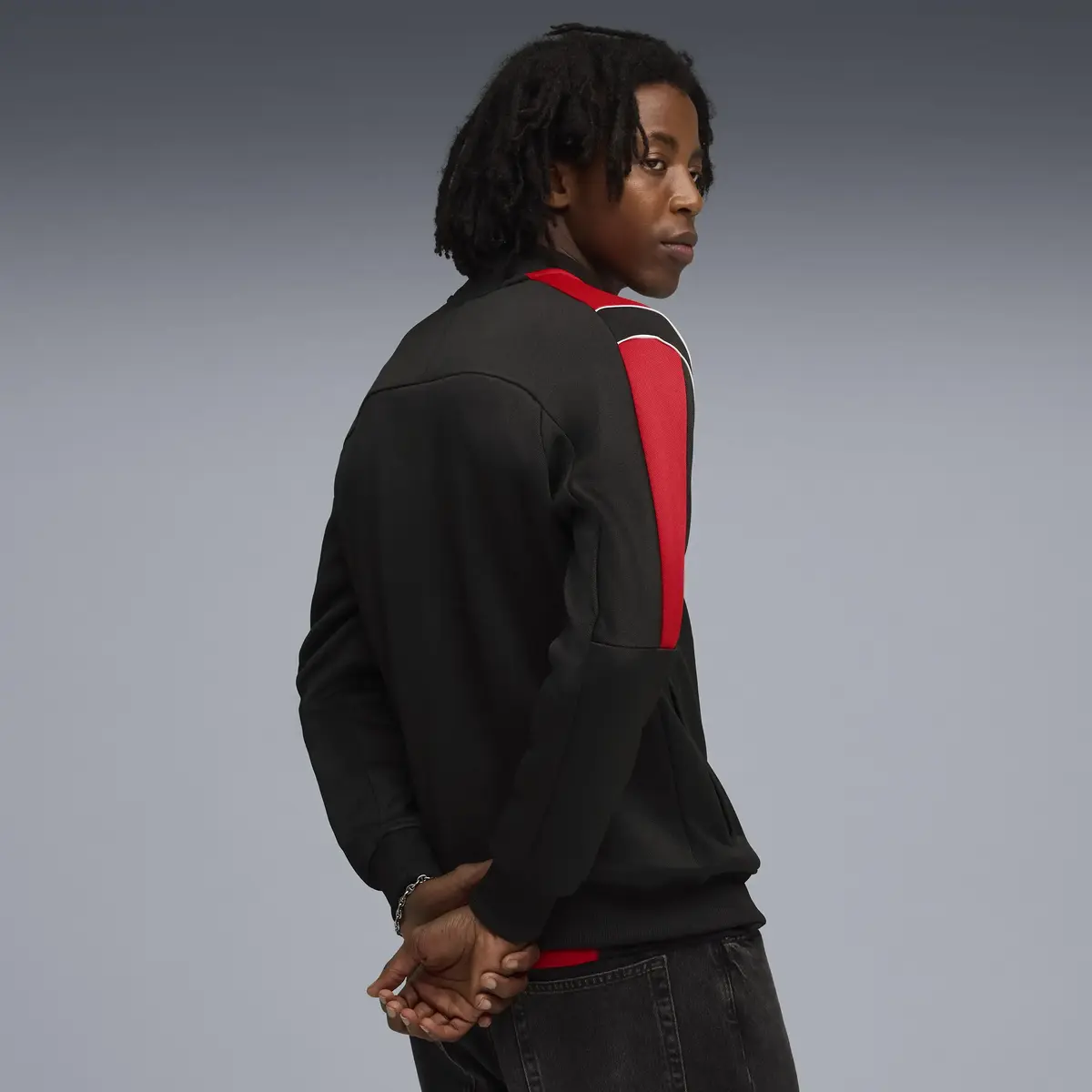 Puma Ferrari MT7 Track Jacket Siyah Erkek Ceket