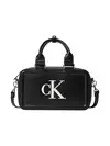 Calvin Klein BOLD CK BAULETTO CRO Siyah Kadın Çapraz Çanta