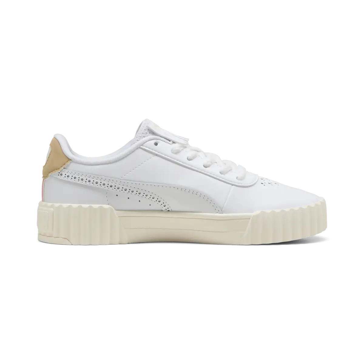 Puma Carina 3.0 Bold Elegance Beyaz Kadın Spor Ayakkabı