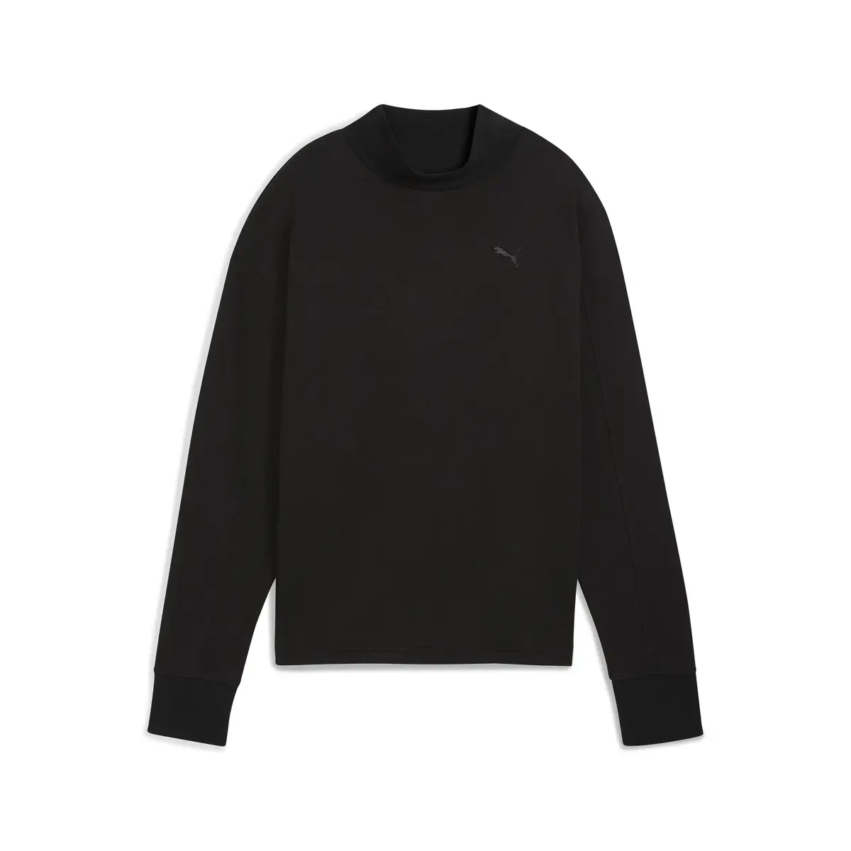 Puma HER Relaxed Crew FL Siyah Kadın Sweatshirt