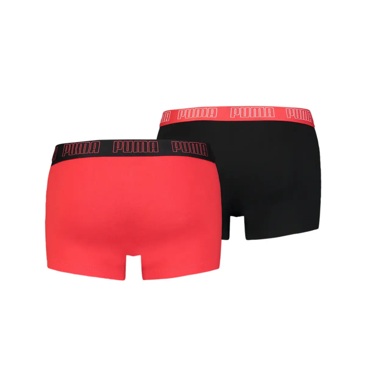 Puma PUMA BASIC TRUNK 2P red / black Kırmızı Erkek 2'li Boxer