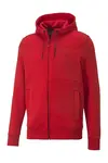 Puma Ferrari Style Hooded Sweat Jacket Kırmızı Erkek Fermuarlı Hoodie