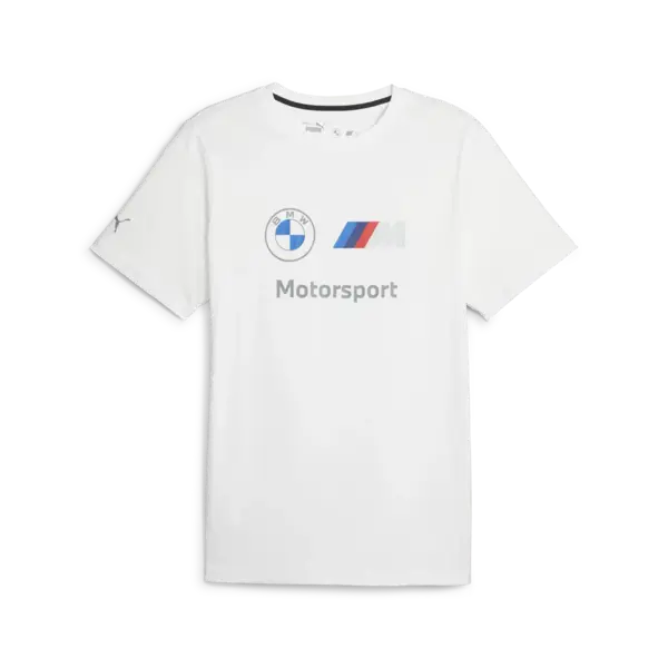 Puma BMW MMS ESS Logo Tee Beyaz Erkek T-Shirt