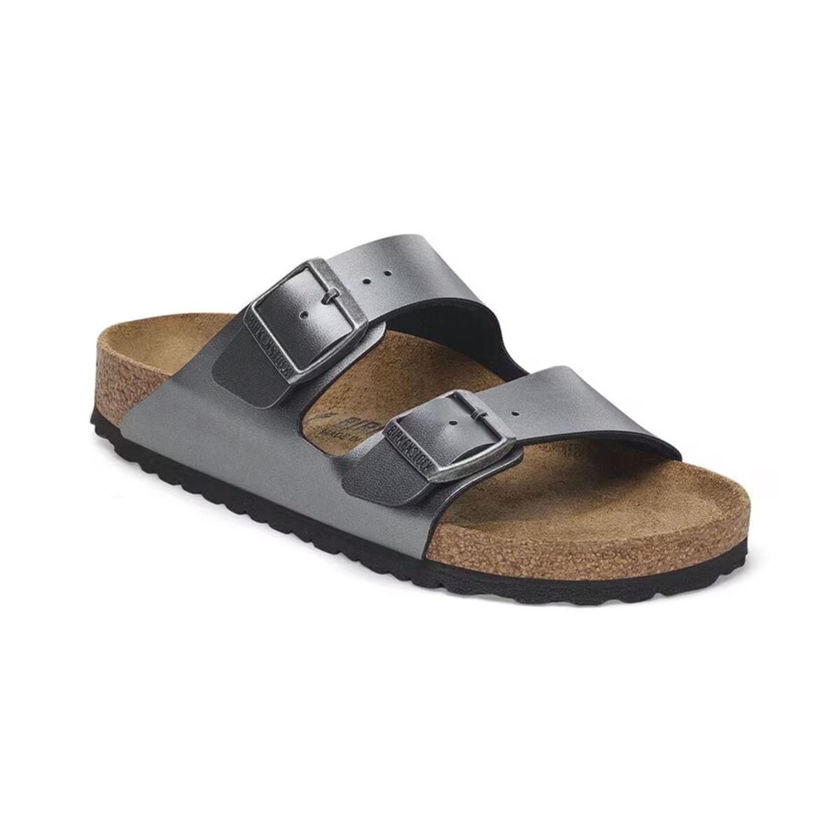 Birkenstock Arizona Bf Metallic Siyah Kadın Terlik
