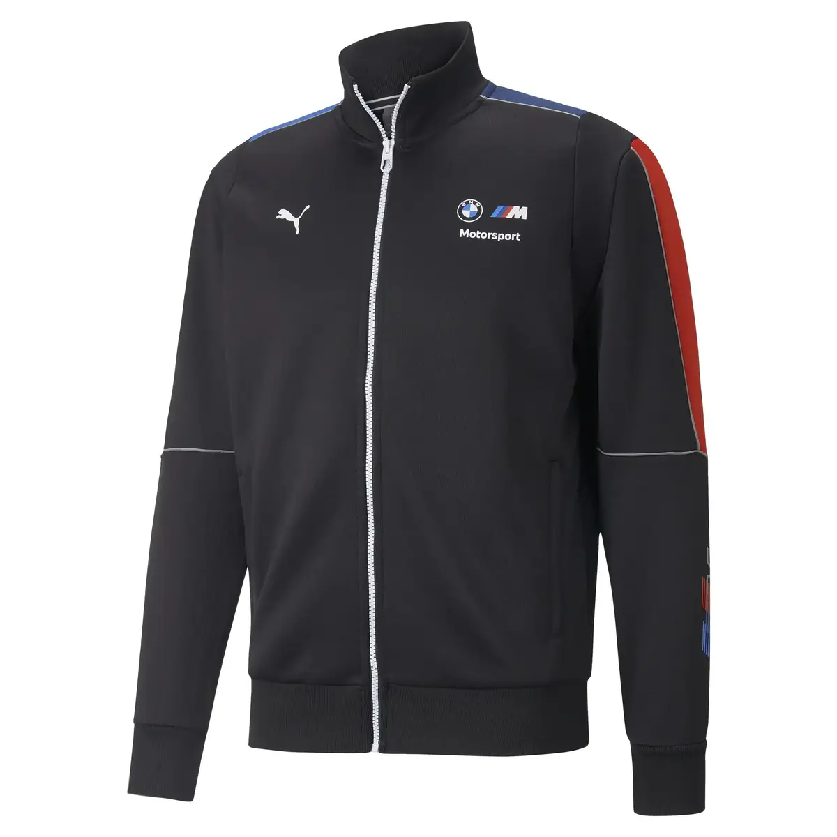 Puma Bmw Mms Mt7 Track Jacket Siyah Erkek Fermuarlı Sweatshirt