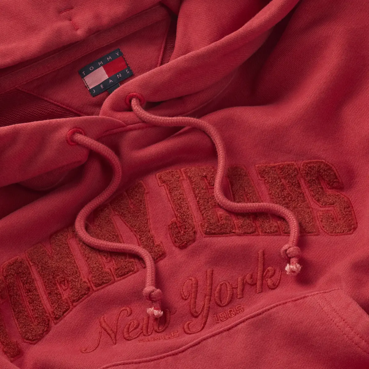 Tommy Hilfiger TJW BOXY CRP GMD VAR, XME Kırmızı Kadın Sweatshirt